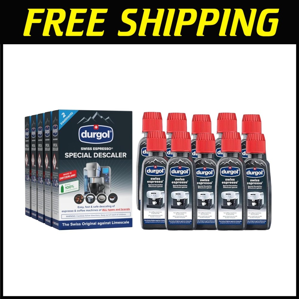 Swiss Decalcifier for Coffee Makers - 10-Pack