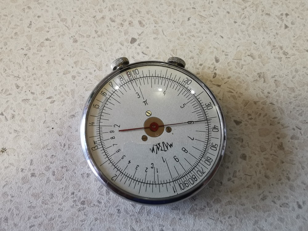 vintage logarithmic ruler