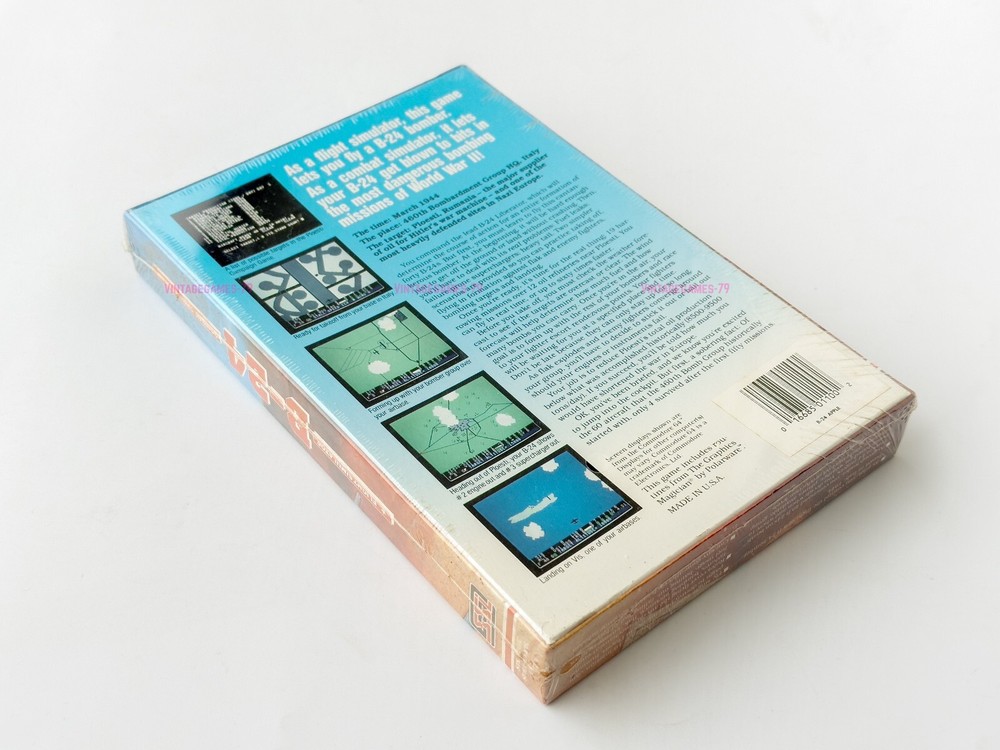 B-24 Combat Simulator - SSI - 1987 / Apple II - Sealed