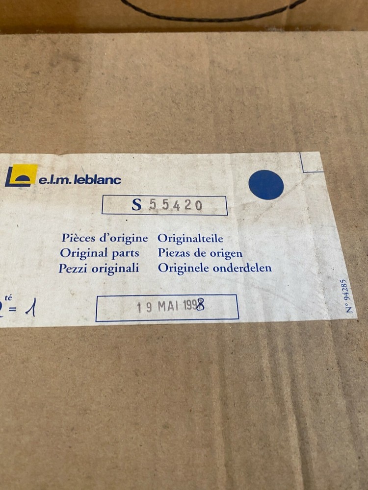 ELM Leblanc S55420 Type 55062 Ind. Electrical Panel B 55420-G