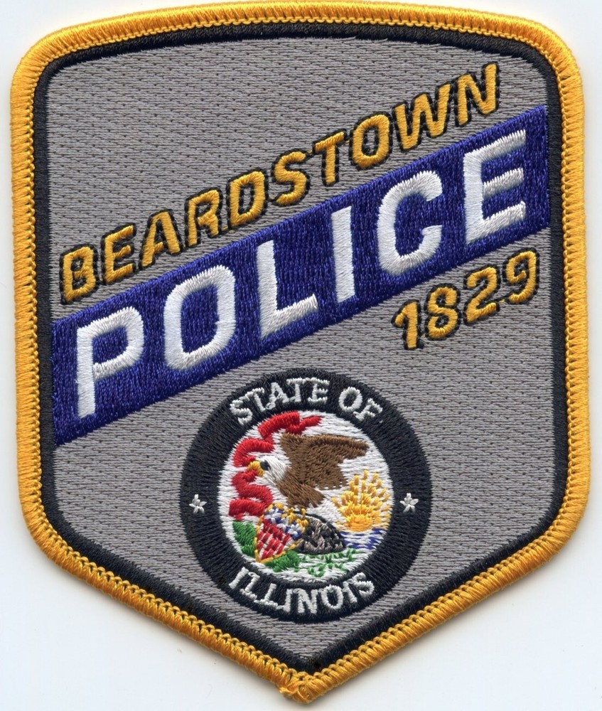 BEARDSTOWN ILLINOIS POLICE PATCH