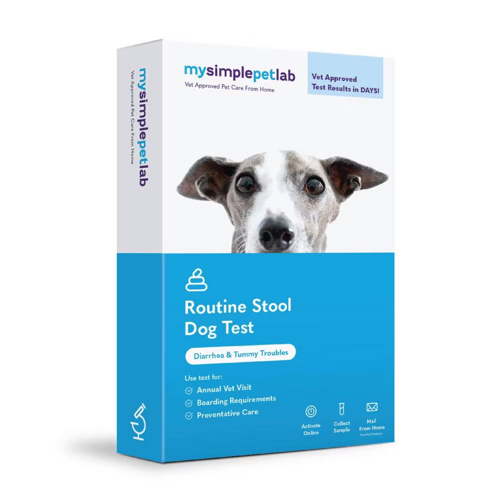 MySimplePetLab Dog Routine Stool Test Kit