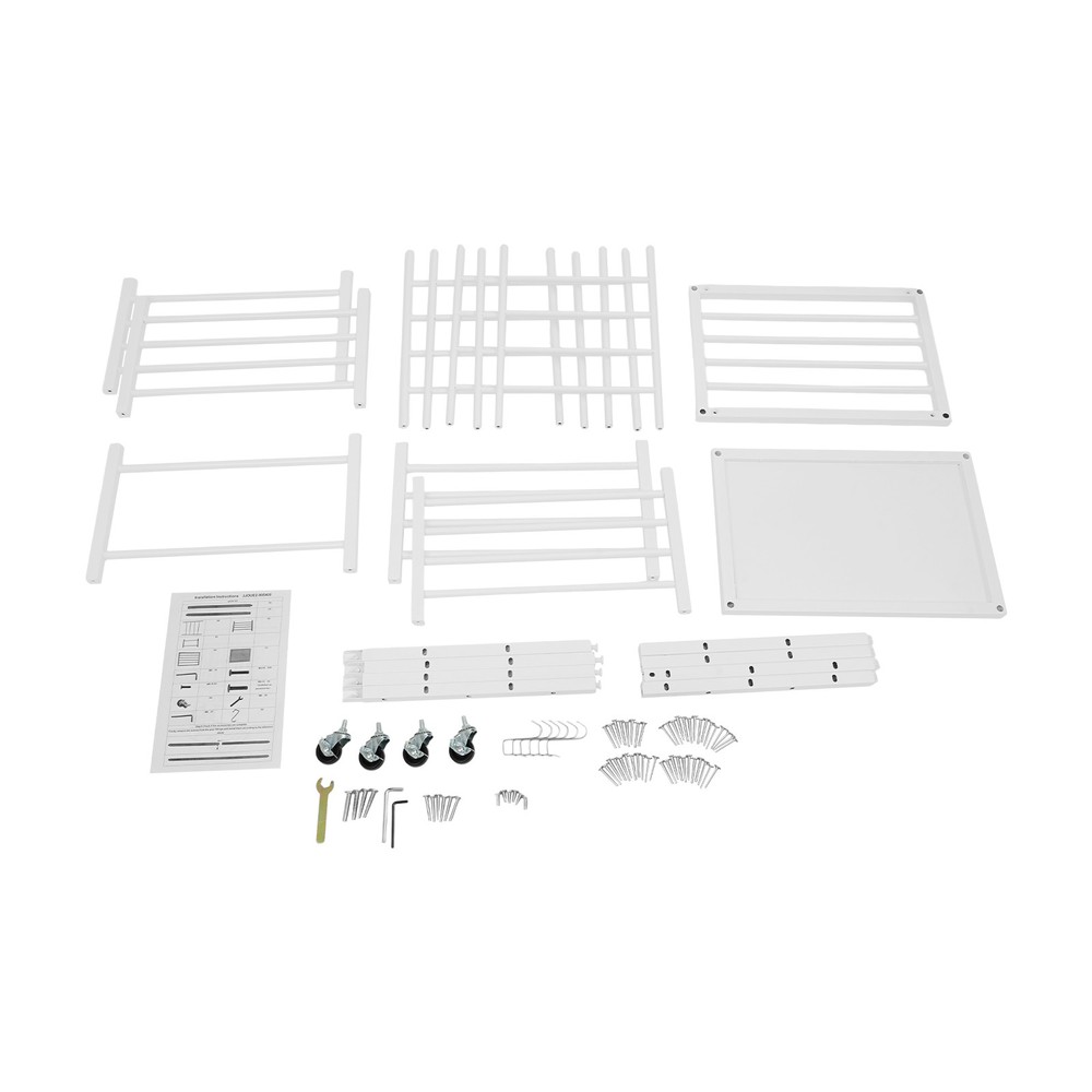 Paint Organizer Storage Rack Paints Storage Cart Rolling Paint Bottle Organizer