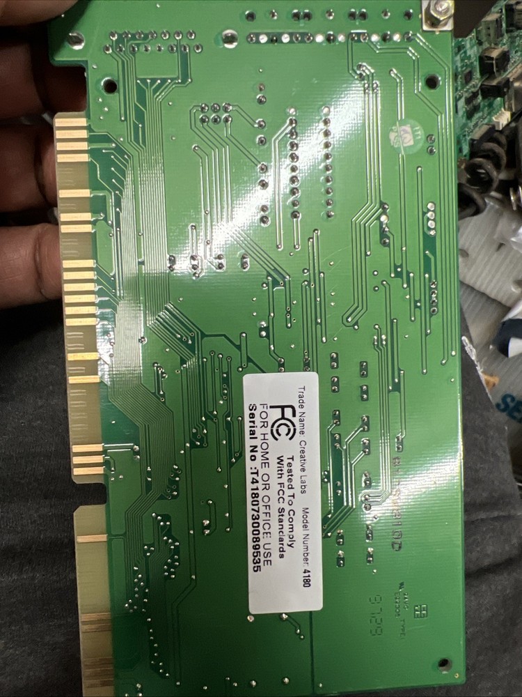 CREATIVE CT4180 ISA VIBRA 16 SOUND BLASTER..