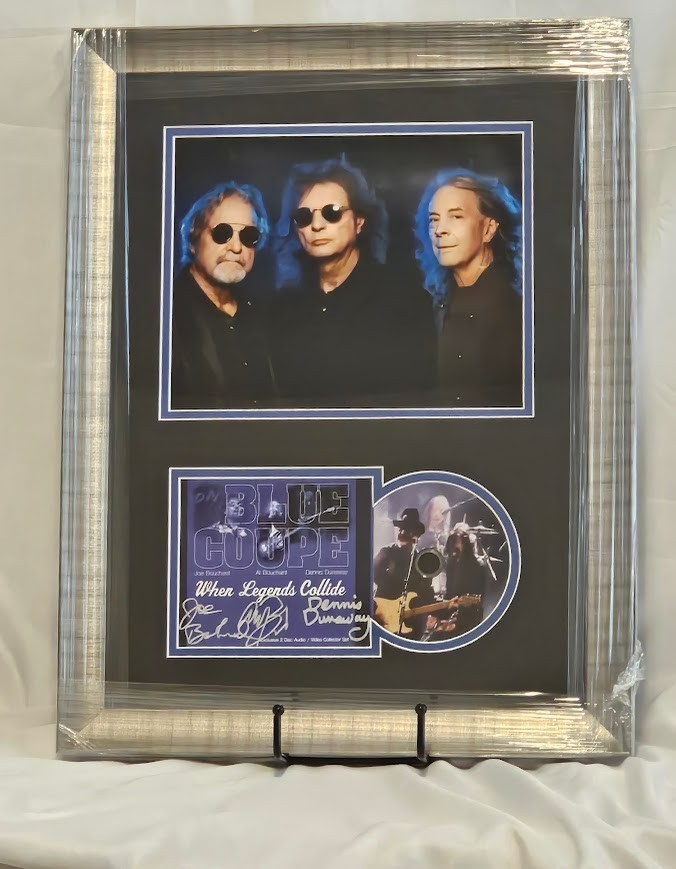 Blue Coupe signed Autographed When Legends Collide CD JSA COA