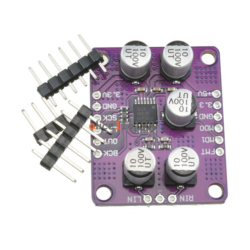 PCM1808 Audio Stereo ADC Single-Ended Analog-Input Decoder 24bit Amplifier Board