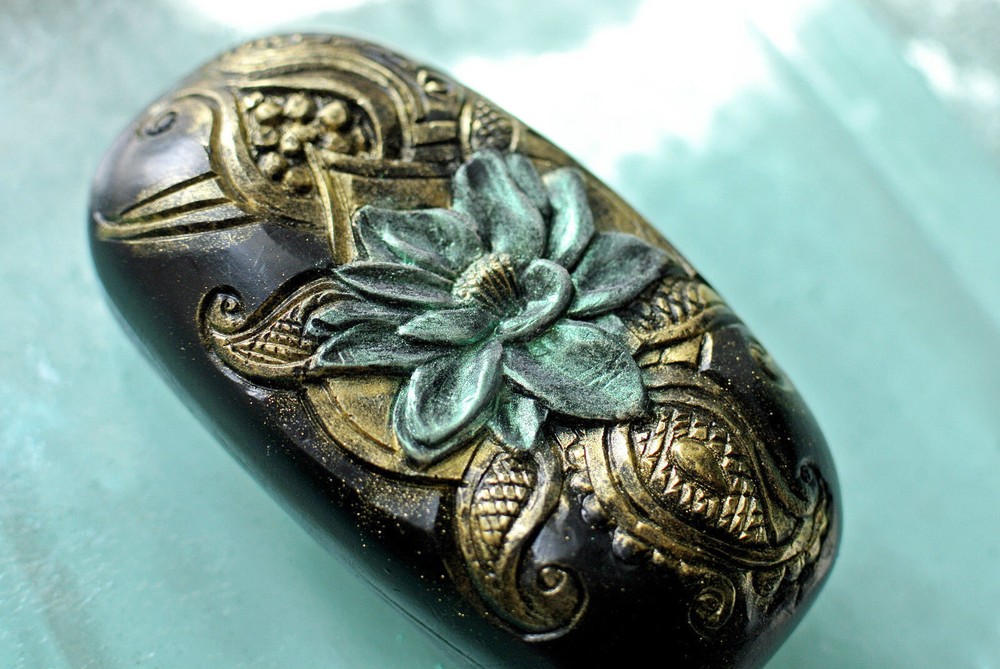 LOTUS SILICONE MOLD for soap making and other crafts
