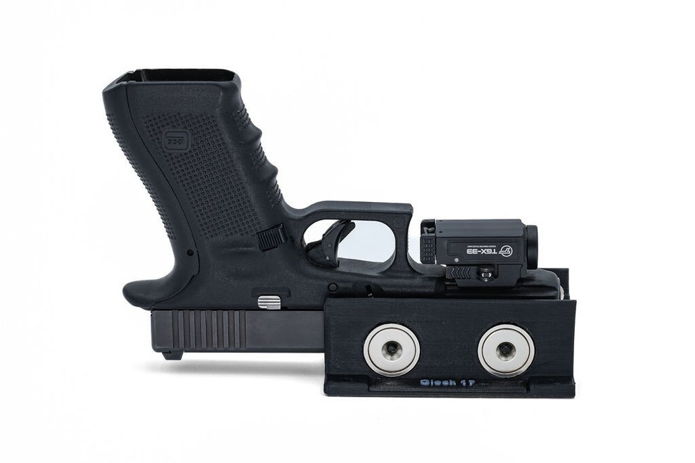 Glock 33 Custom Tactical Quickdraw Magnet Pistol/Gun Mount/Holster