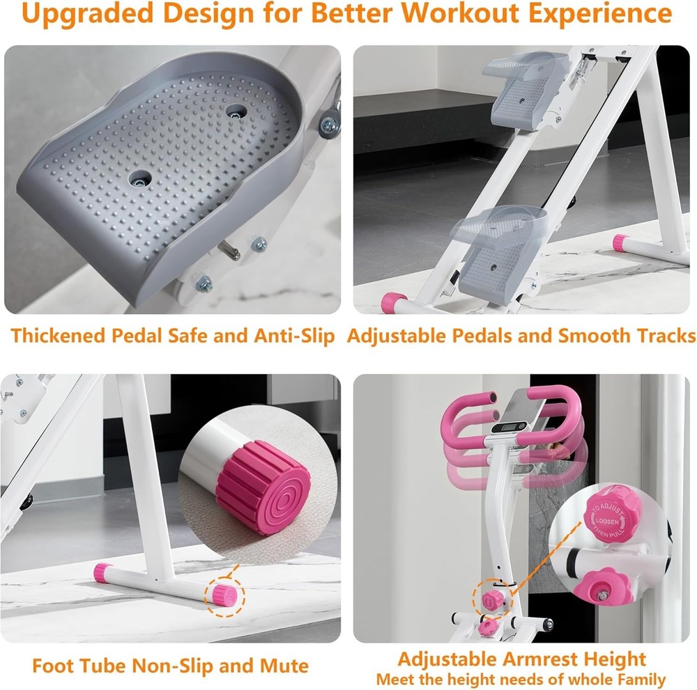 Stair Stepper for Home Gym Exercise, Vertical Climber Exercise Machine for Full