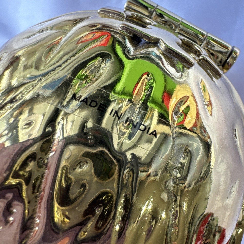 Tory Burch Brass "Robinson" Walnut Nutcracker