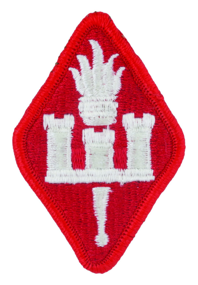 Army Engineer School Training Patch - Full Color Dress