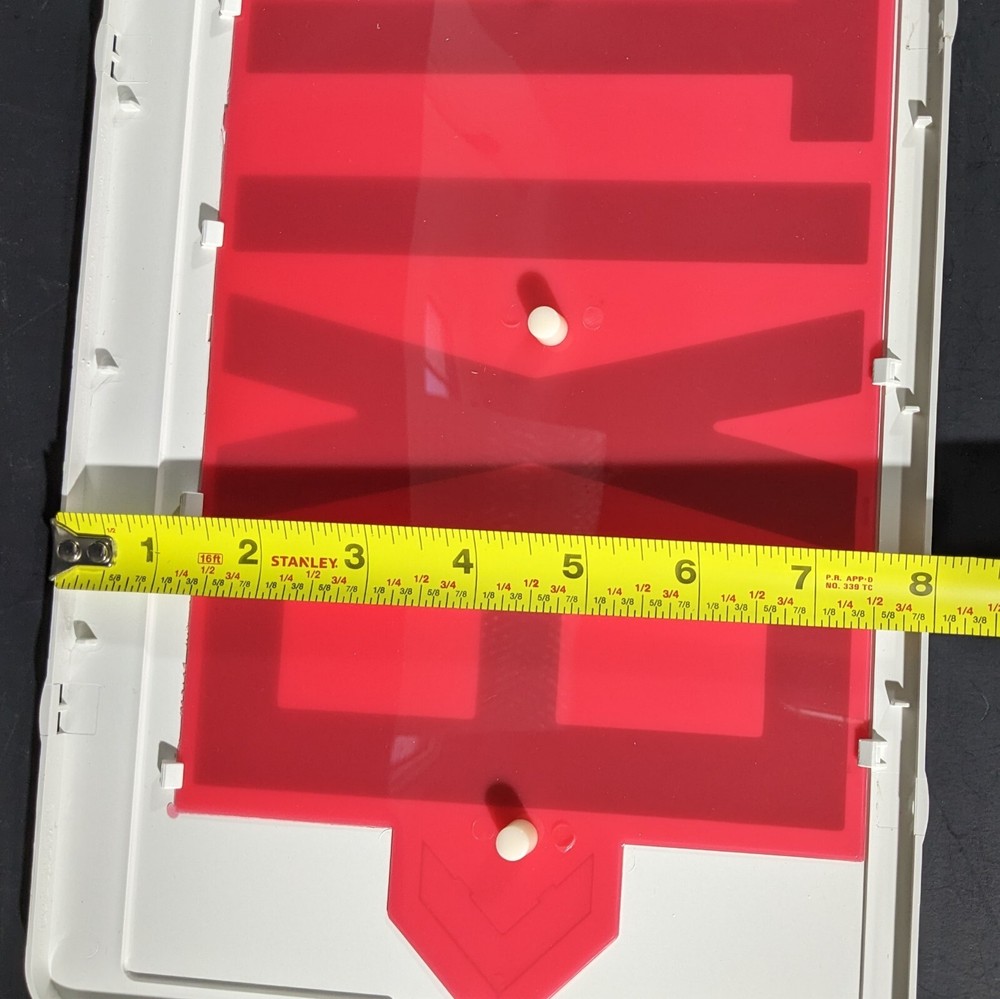 EXIT Sign Front Panel Part Replacement 1003 866 837 Plastic 1005 190 230