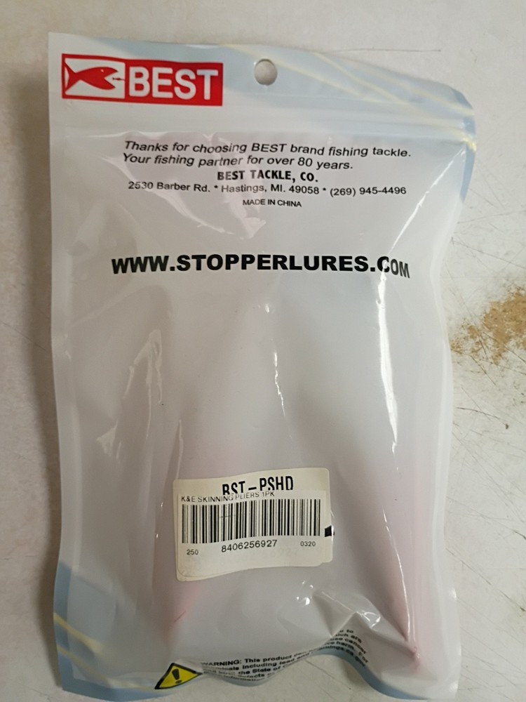 Catch More Fish Skinning Pliers