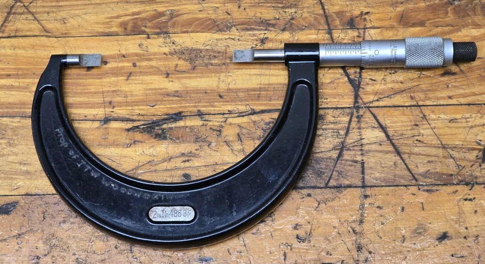 Starrett 2-3" Blade Micrometer No 486
