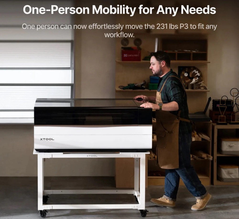 xTool Mobile Work Stand for P3