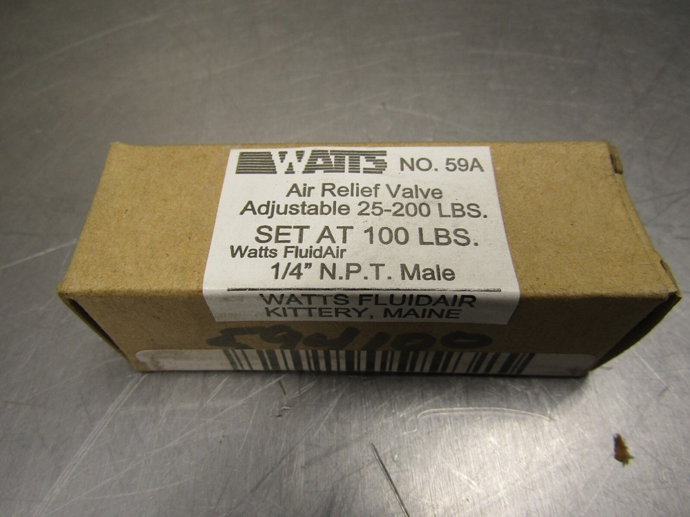 Watts 59A Air Relief Valve 1/4"npt