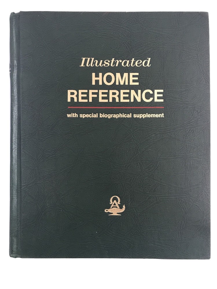 Illustrated Home Reference Book Special Biographical Supplement Complete Atlas