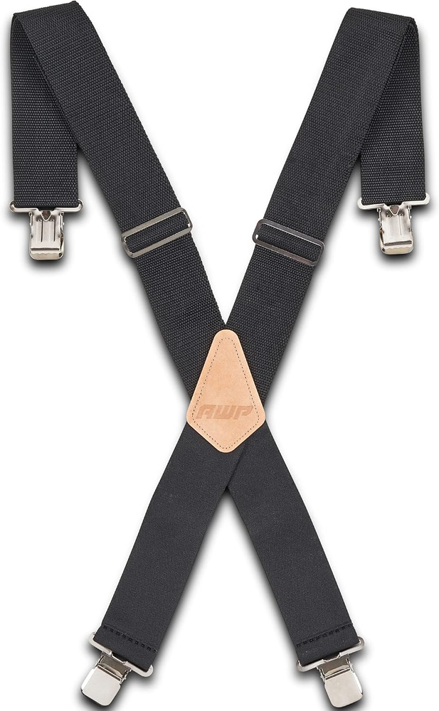 Work Suspenders | 2" Fully-Adjustable Webbing Work Suspenders with Heavy-Duty Bi
