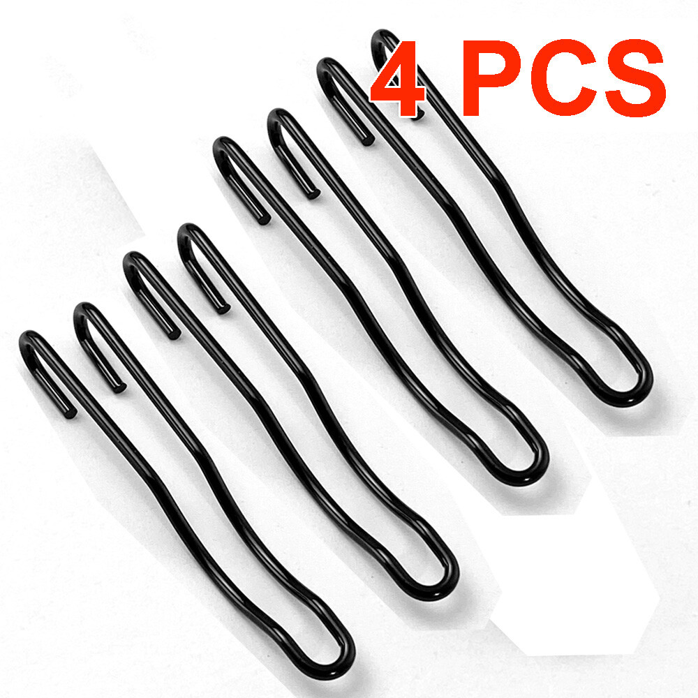 1-4PCS Replacement Black Silver Deep Carry Wire Pocket Clip For Spyderco US