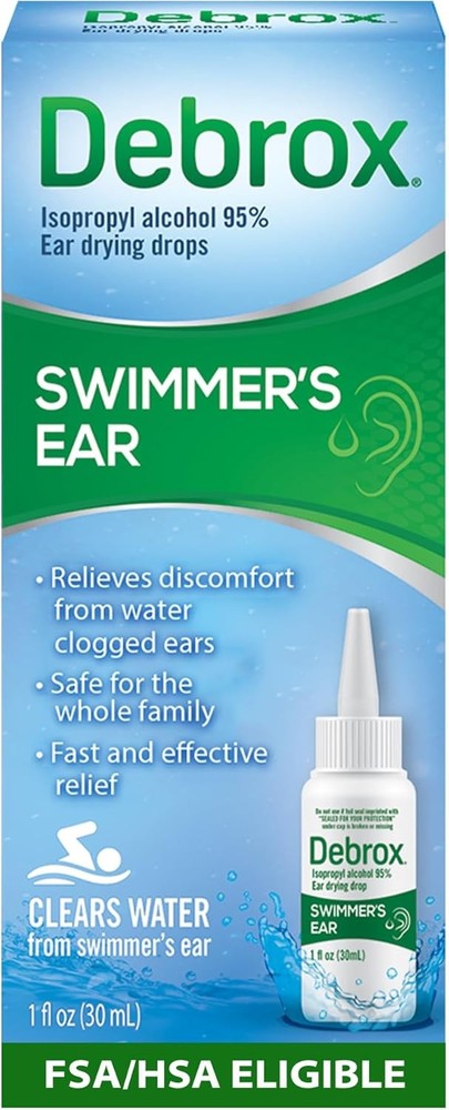 Swimmer’s Ear Drops with Isopropyl , Ear Drying Drops for