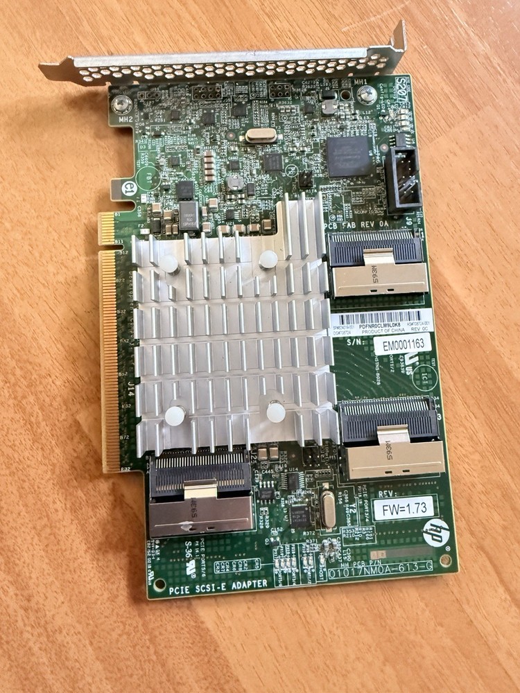 HPE NVMe PCIe Bridge Controller Board