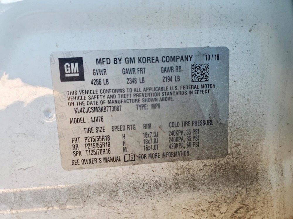 Fuse Box Engine Fits 18-20 ENCORE 4966945