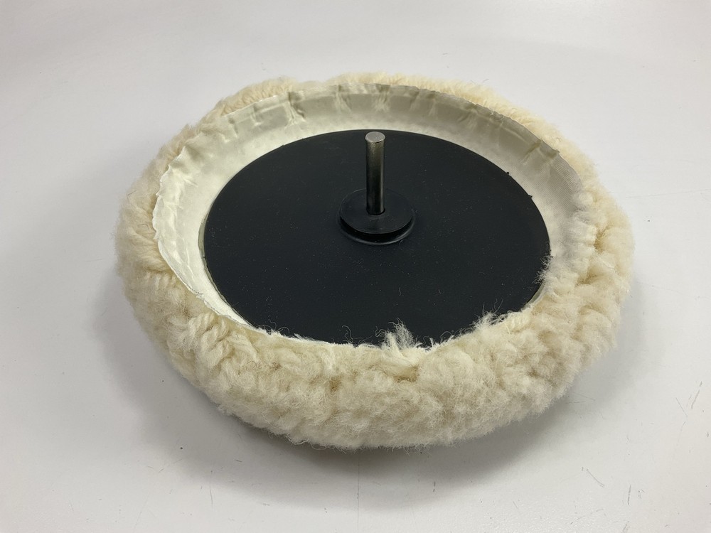Carquest 21170 100% Wool Tuffer Buffer Wheel, 5.5" Diameter For Drills