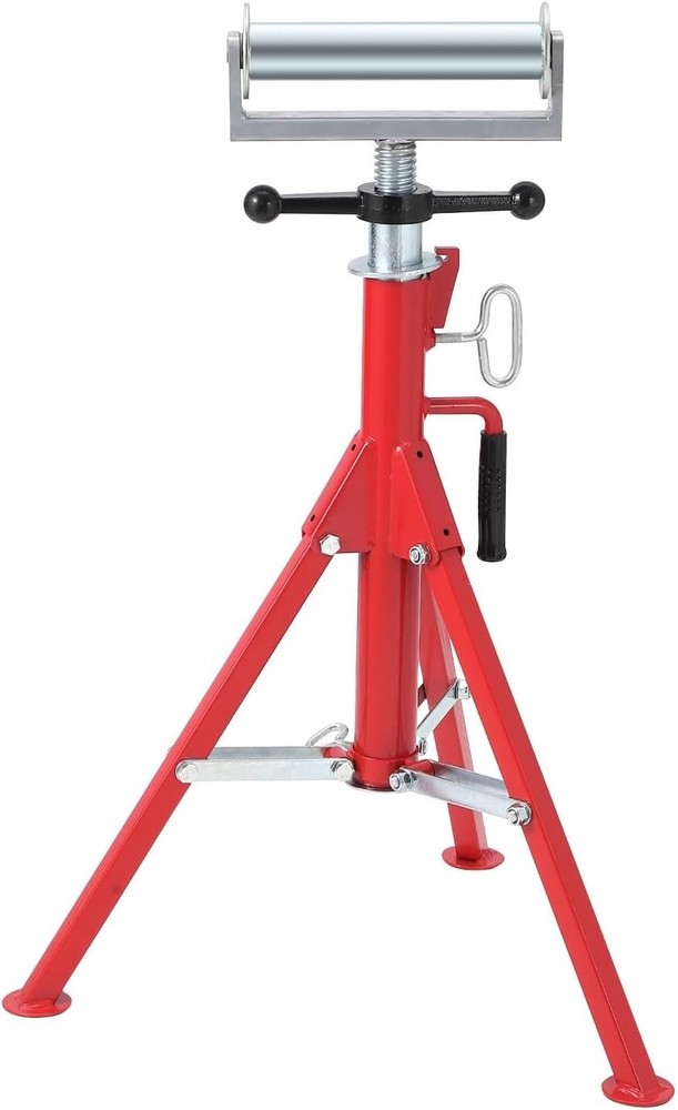 Pipe Stand Adjustable Height 2500 Lbs Portable for Welding & Construction