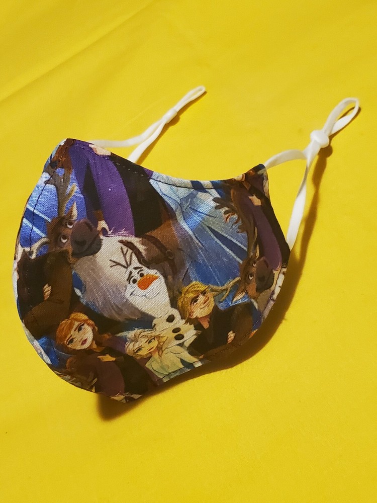 Kids Frozen Adjustable Face Mask