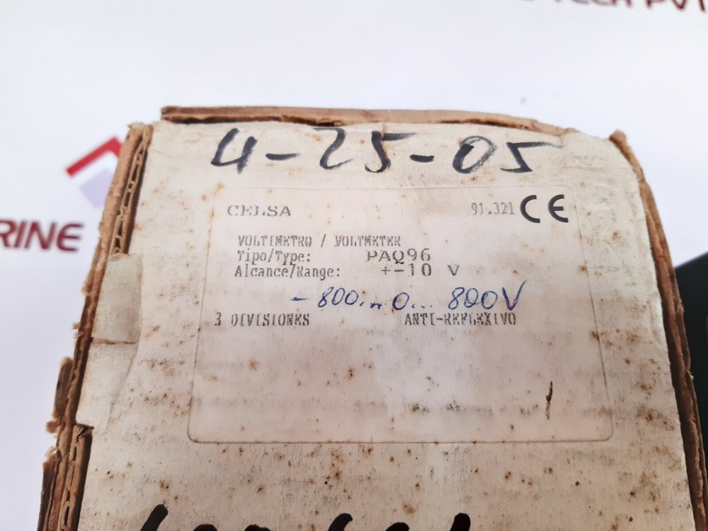 Celsa paq96 voltmeter