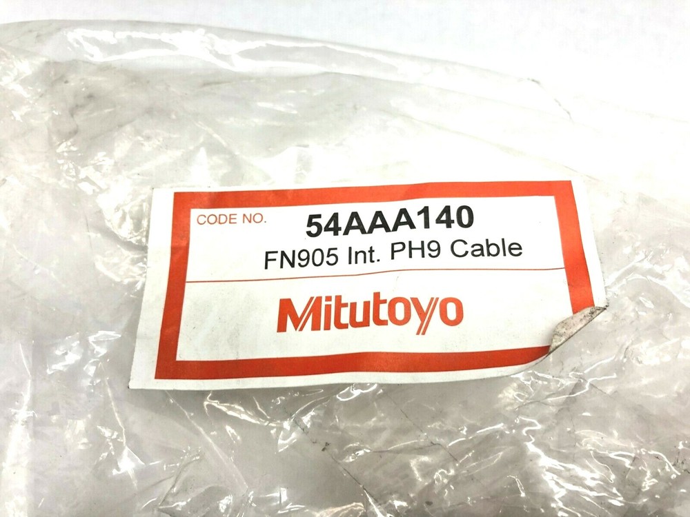 Mitutoyo 54AAA140 FN905 Int. PH9 Cable CMM Interface Control Cable Set