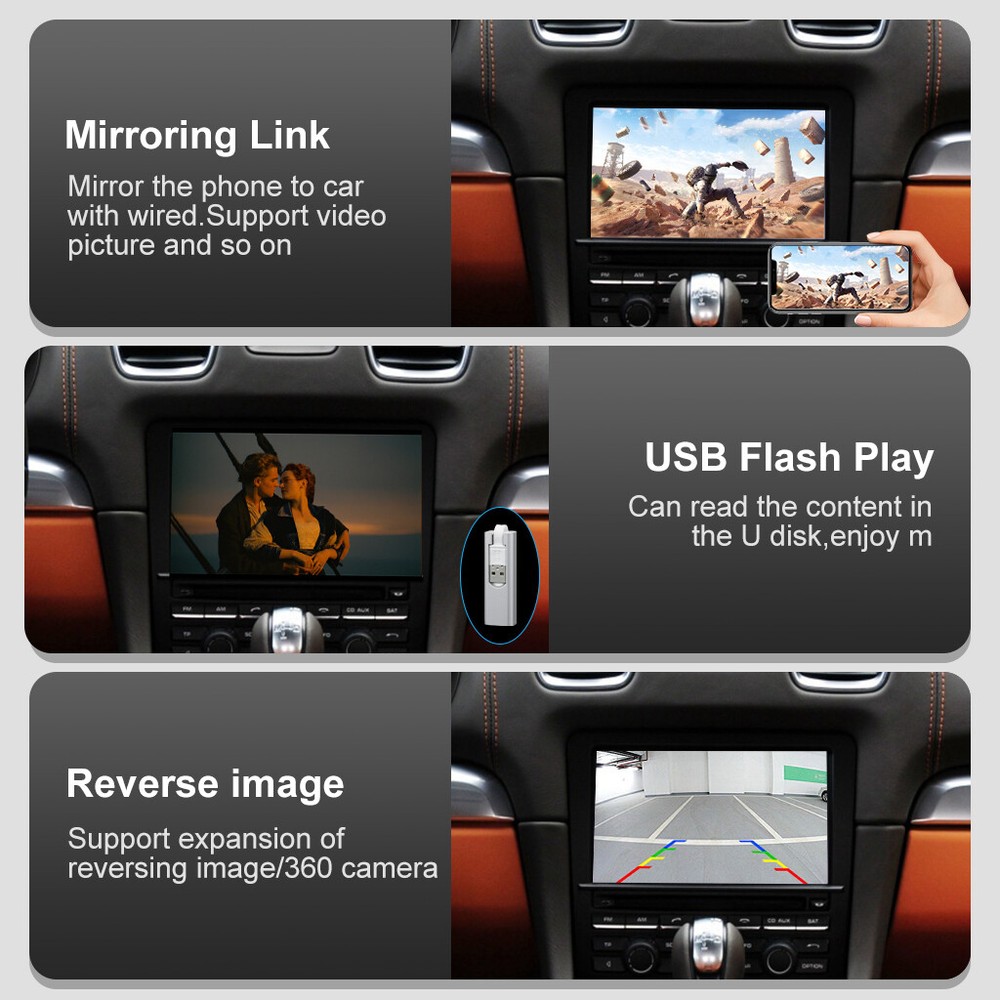 Porsche CDR 2010-2016 Wireless Apple CarPlay Android Auto Interface