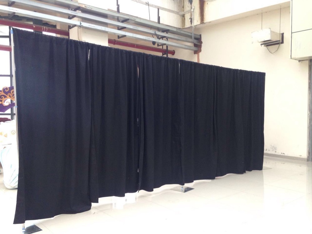 vivStruct ADJUSTABLE QUICK BACKDROP KIT 10FT TALL x 20FT WIDE PIPE WITHOUT DRAPE