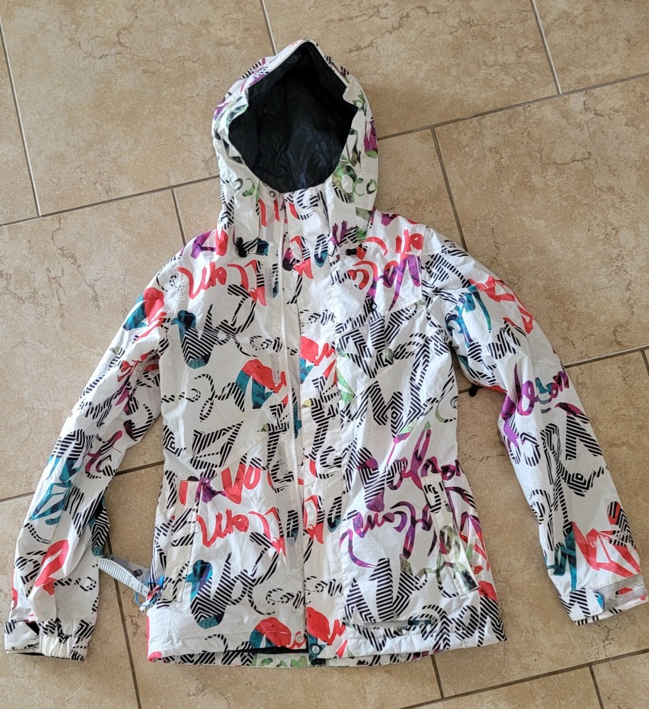 Volcom/Brian Head Women’s Snowboard/Ski Jacket Cremini Script. Small