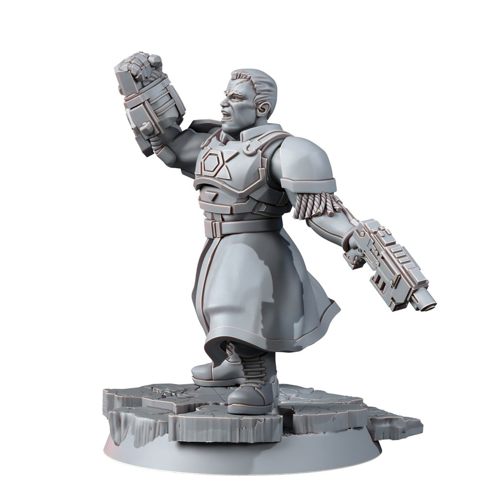 FREEDOM GUARD LIEUTENANT COLONEL WITH GUN