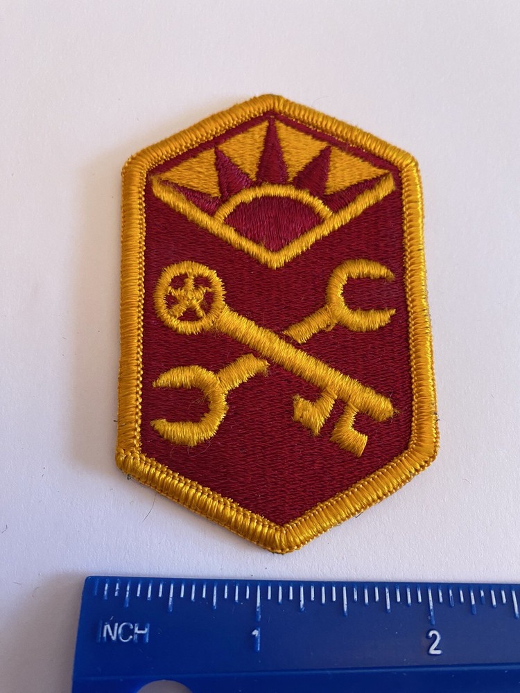 US Army Advance Weapons Support Command  Patch Full Color Patch INV5415