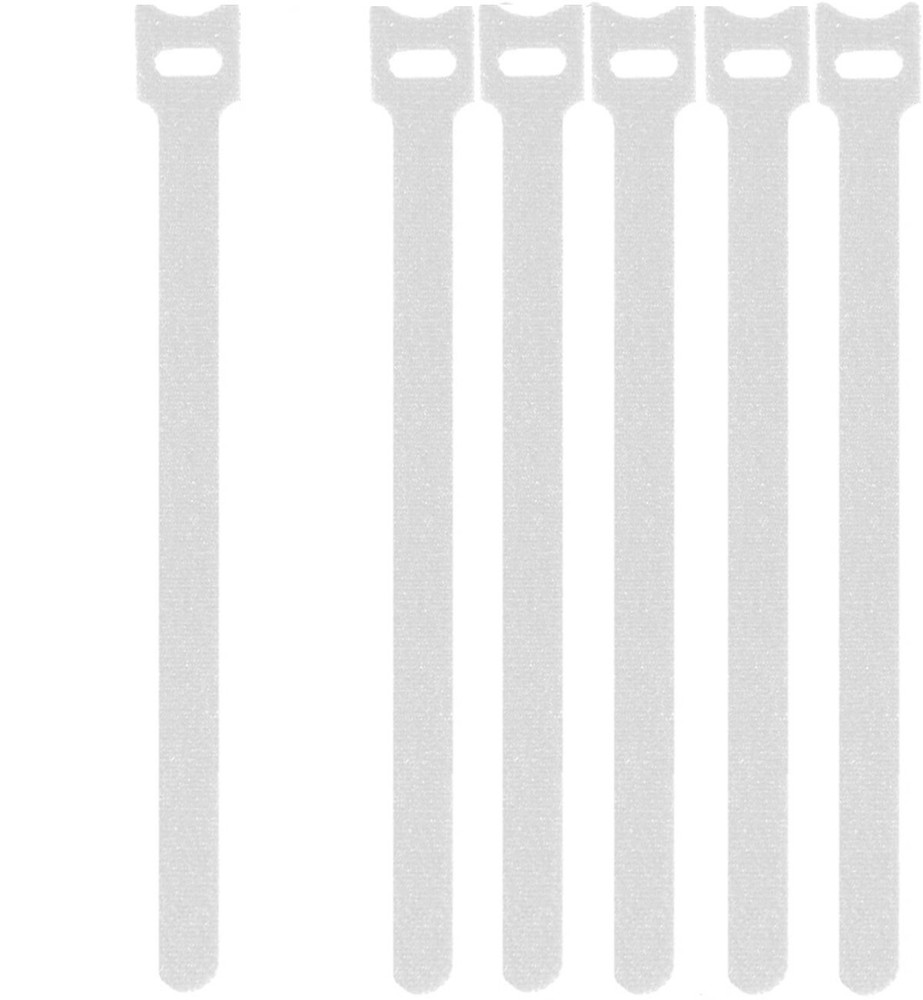 Adjustable Detachable Reusable Hook and Loop Cable Ties, Cable Neat Straps