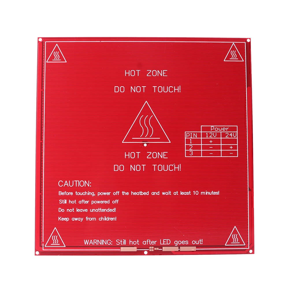Prusa & Mendel RepRap 3D Printer PCB Heatbed MK2a heated heat bed