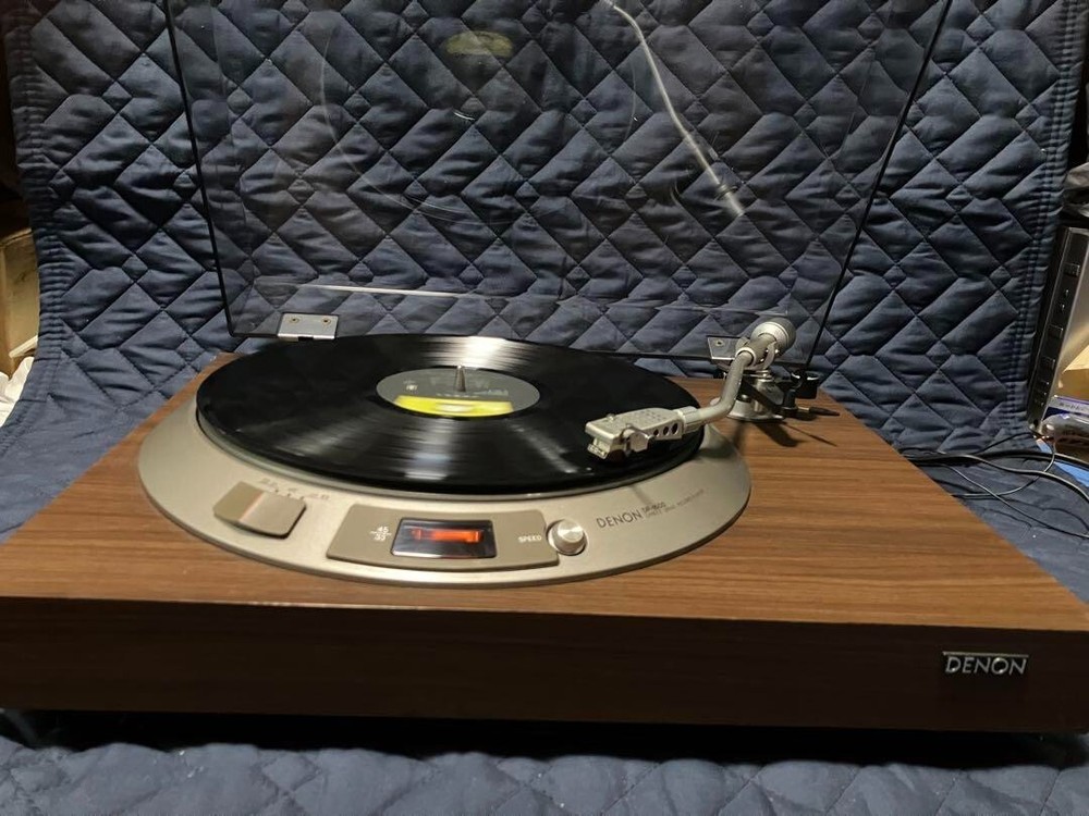 Denon DP-1600 Fully Automatic Direct Record Player Turntable Good