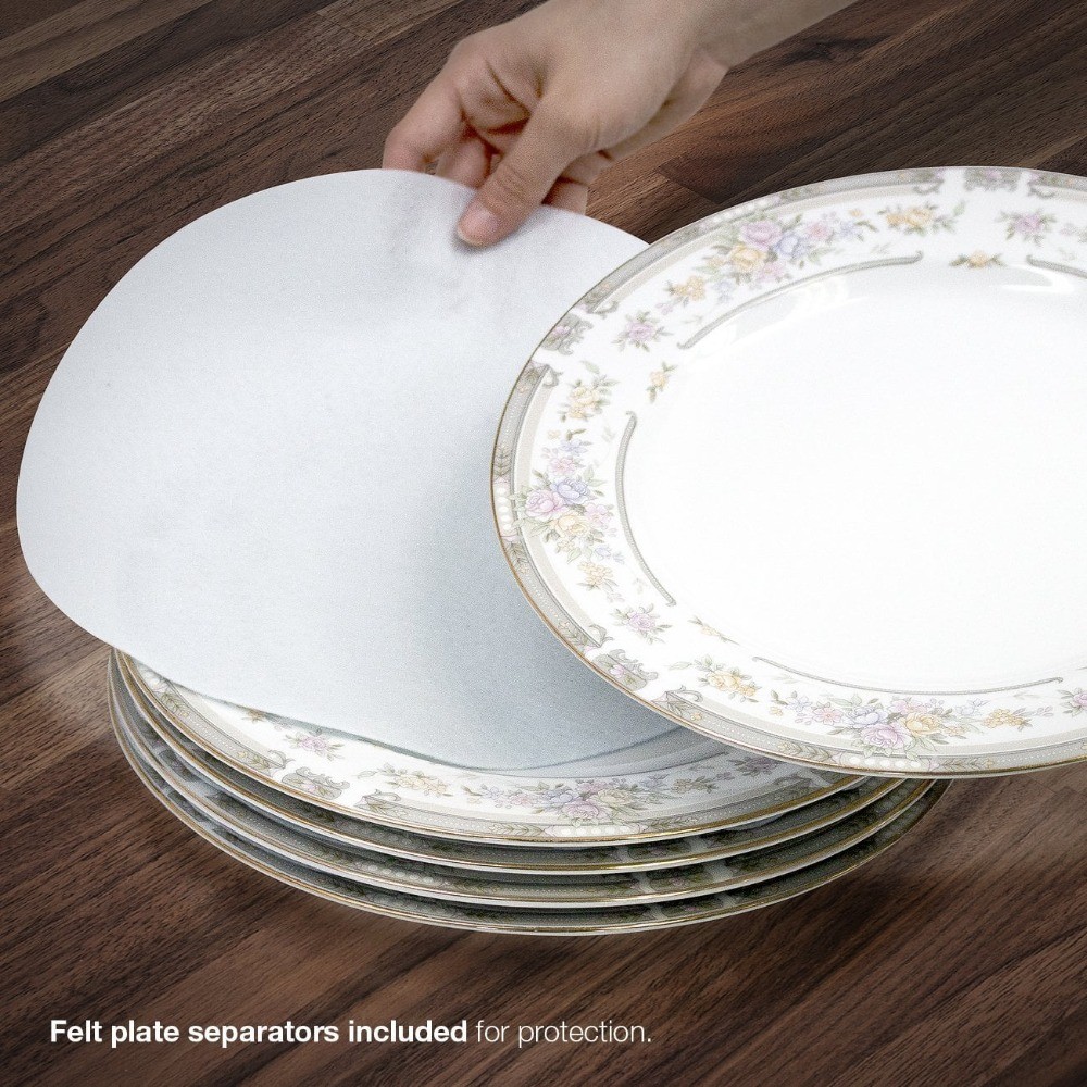 Dinnerware Storage 5-Piece Set for Protecting or Transporting China Plates