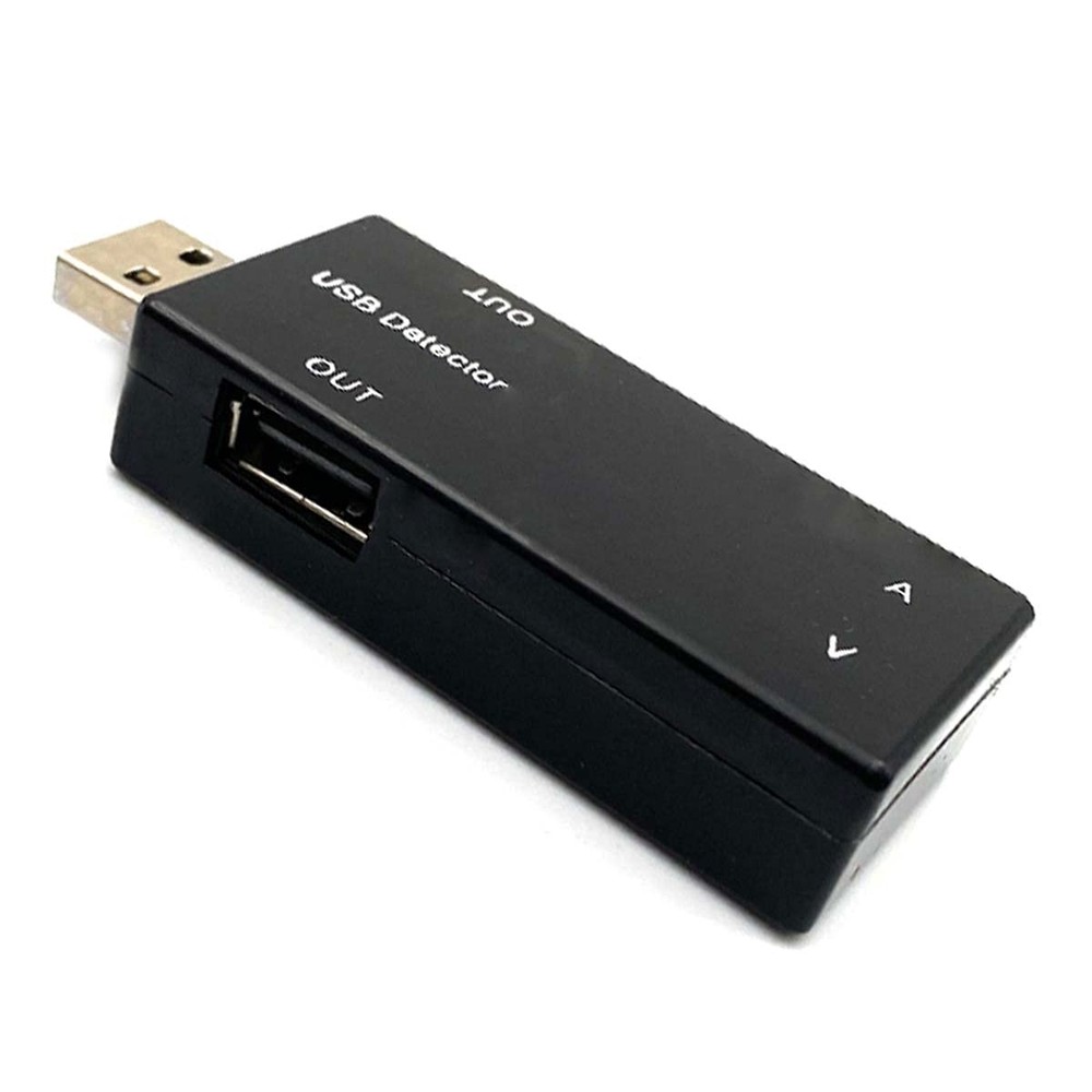 USB Current Voltage Tester Meter with Red Blue LED Display Voltmeter