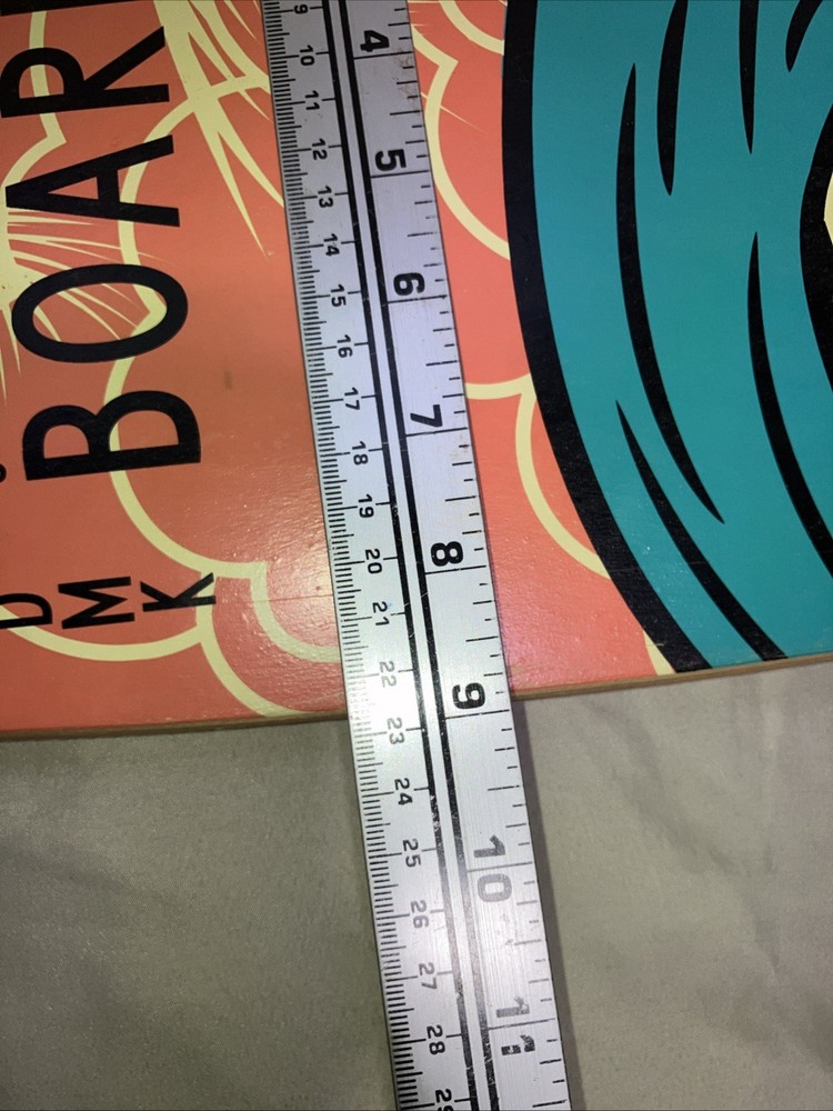 Kryptonics 36" Longboard Skateboard Blue Wave Sunset