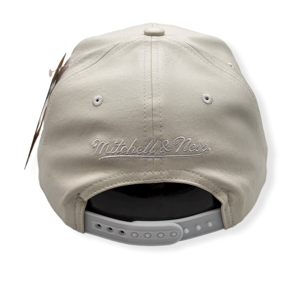 Mitchell & Ness Chicago Bulls Day One White Adjustable Snapback Hat Cap