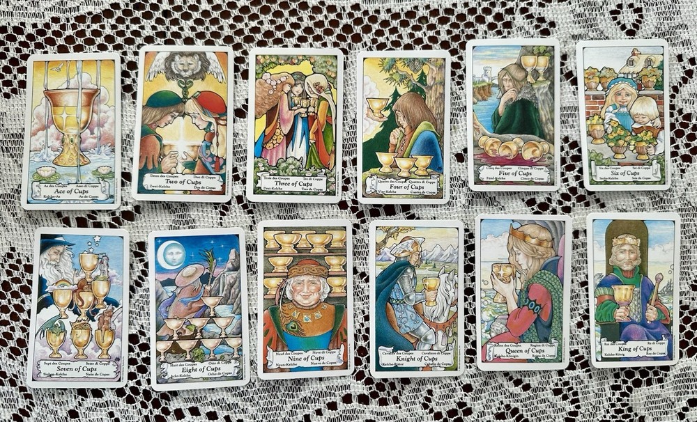 1985 Hanson Roberts Tarot Deck US Games 79 Card Complete