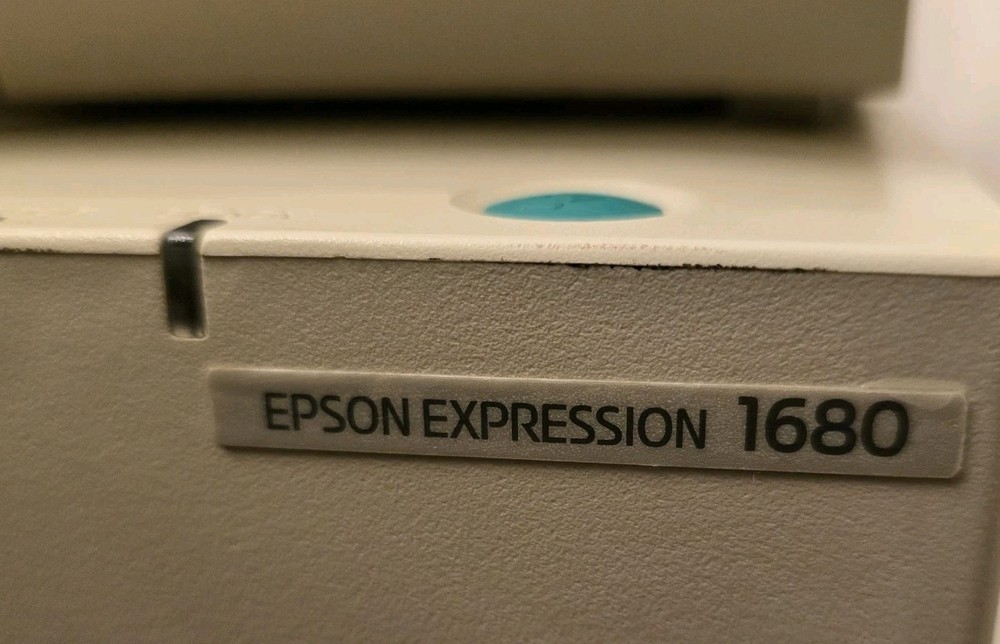 Epson Expression 1680 Flatbed Scanner & EU-35 Transparency Unit Tech Tested