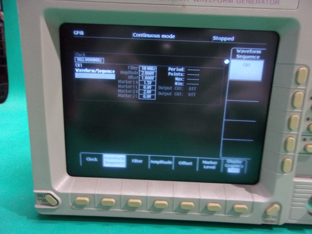 TEKTRONIX ARBITRARY WAVEFORM GENERATOR AWG2041