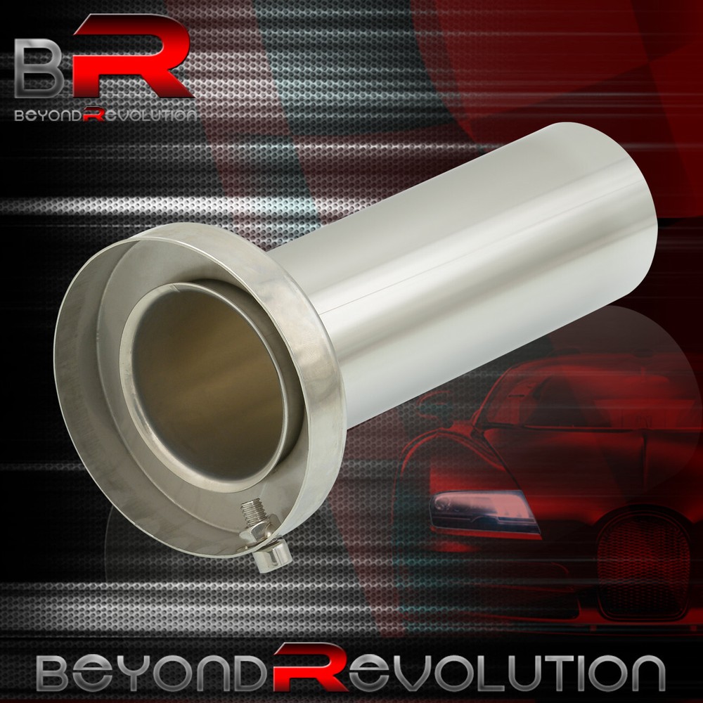 Universal Removable DB Silencer Insert 1.5" Inlet 4" Catback Exhaust Muffler Tip