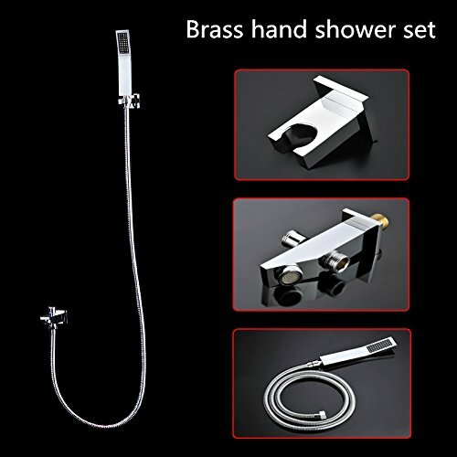 Cascada Luxurious Recessed 23" x 31" LED Shower System 4 Types, remote control