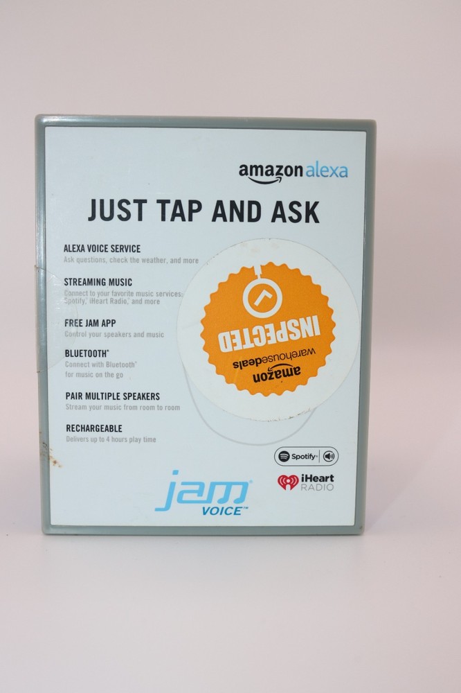 JAM Voice Portable Speaker with Amazon Alexa