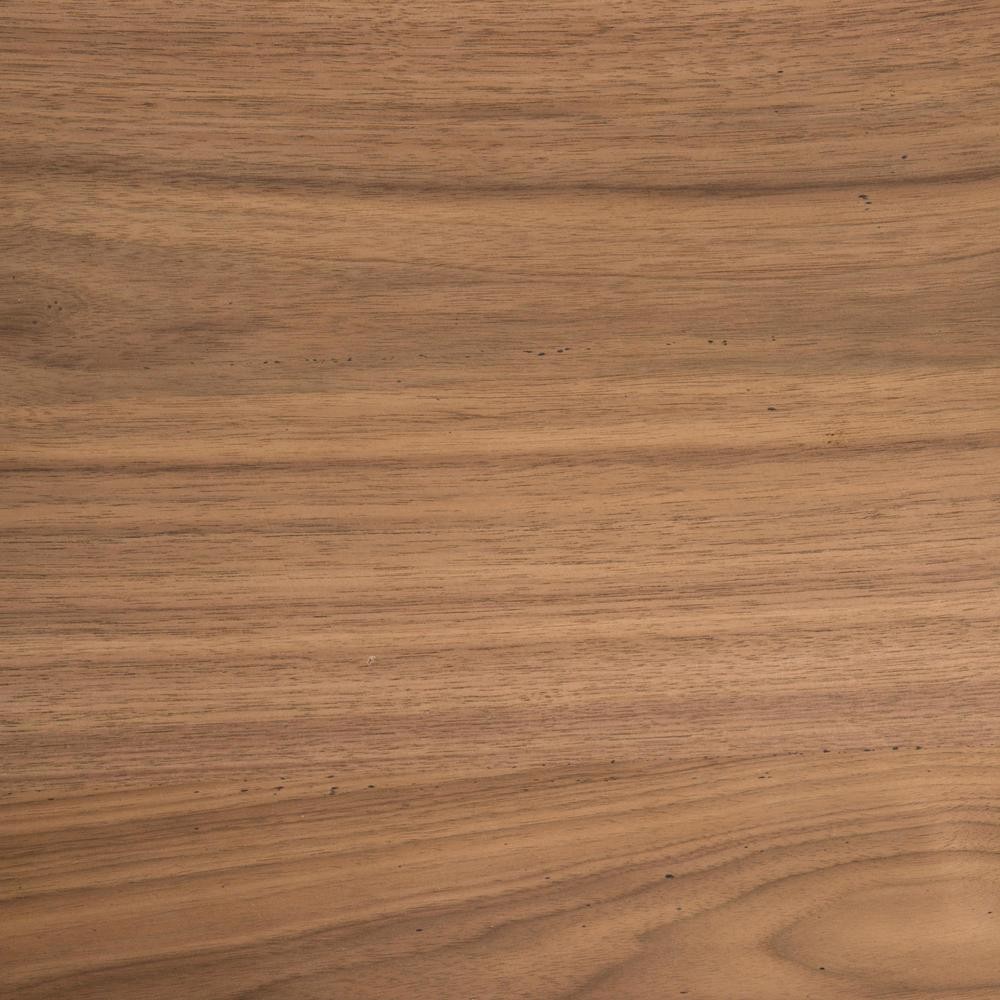 Walnut, Clear, Black Avery Desk